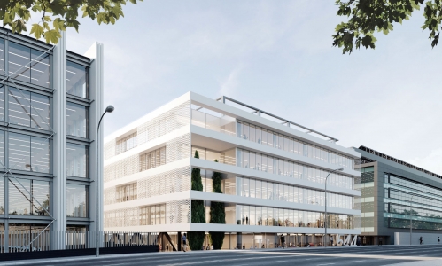 L'immeuble Alcala 544, à Madrid. © Therus