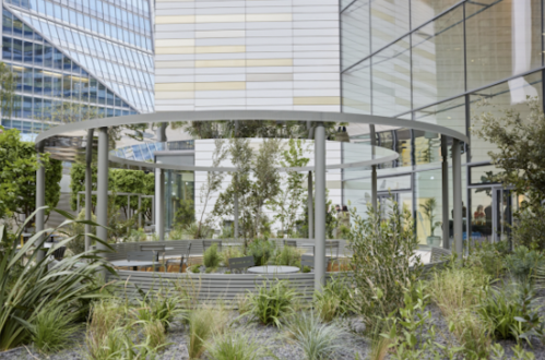 La tour Eqho, à La Défense © Maxime Huriez. 