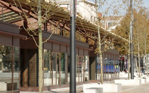 La place Morgan, à Salon-de-Provence. © Commune de Salon-de-Provence