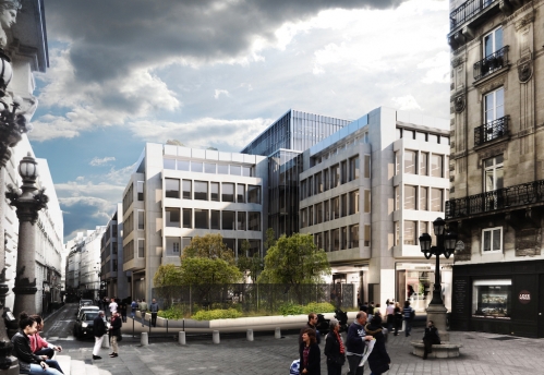 L'ensemble Richelieu, siège social du groupe © Altarea Cogedim L'ensemble Richelieu, siège social du groupe © Altarea Cogedim