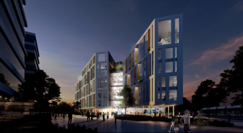 L'immeuble Gaspard à Saint-Denis.