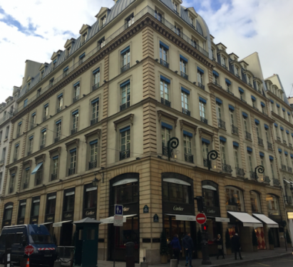 Immeuble Lanvin rue Faubourg Saint Honore 600