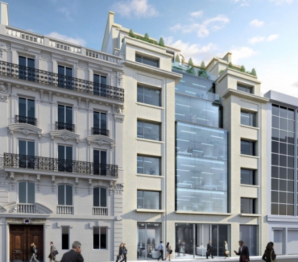 Le 21 rue de Berri, siège de Sia Partners. © SK & Associés
