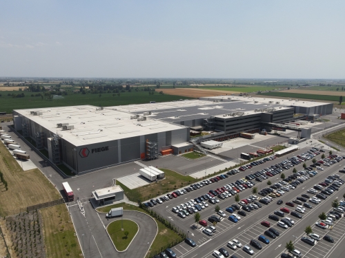 Le centre de distribution Verona DC1, en Italie. ©Segro