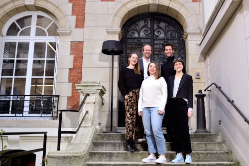 L'équipe d'OpenHouse, avec Charles Duclert de Braxton AM, en haut à gauche.