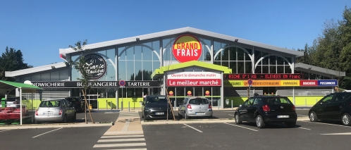 L'un des sites occupés par Grand Frais. © Grand Frais  