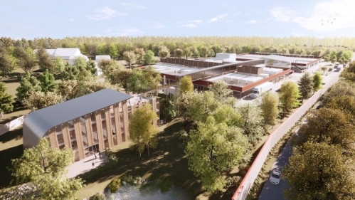 Eclairion, futur plus grand centre de calcul haute densité d'Europe. 