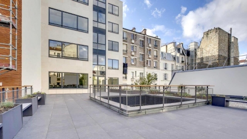 Le 42 Anatole France, à Levallois. © CBRE