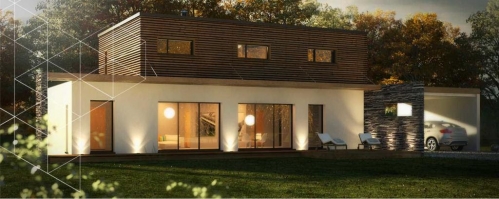 Nature et Logis conçoit des maisons individuelles en bois. DR 