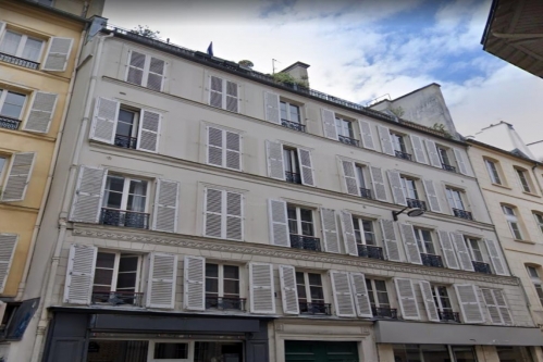 L'ensemble du 8 rue Beauregard, dans le 2e parisien. 