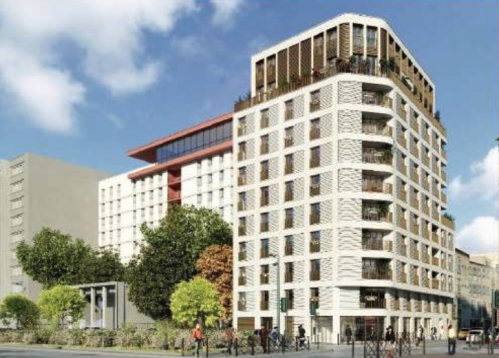 Le 109 rue Martre, à Clichy