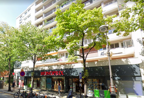 Le Monoprix du 15ème arrondissement, proche de Convention. © Google Maps