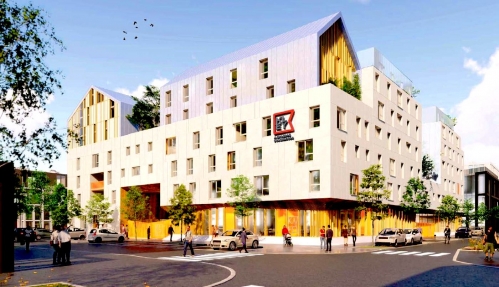 La future résidence Kley d'Angers.