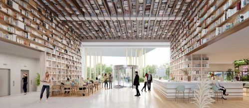 Le Campus à Boulogne-Billancourt. 