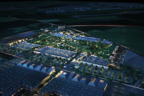 Le futur site de Valvert, détenu par Compagnie de Phalsbourg.