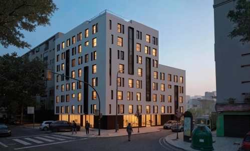 Le futur hôtel Ibis Styles à Malaga. © Domingo Corpas