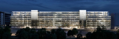 L'immeuble Magnetik, Porte d'Orléans.