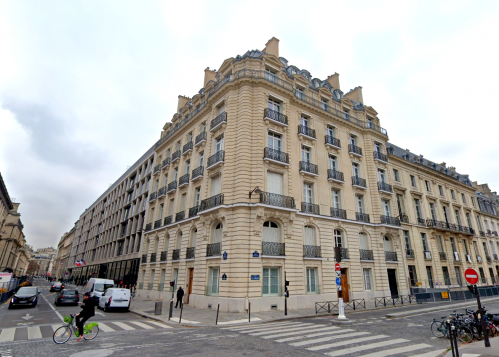 Le 1-3 Constantine à Paris. © Google Maps