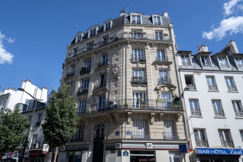 L'immeuble du 16 Avron, Paris 20