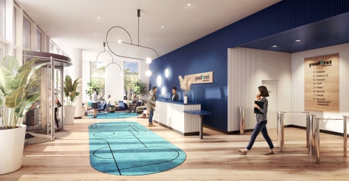 L'immeuble Adamas à La Défense