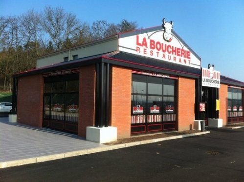 La Boucherie à Jeuxey. 