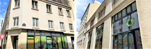 Le 12 rue Jacquemont, à Paris 17. 