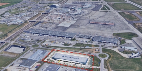 Le projet de messagerie au sein du pôle logistique de l’aéroport Saint-Exupéry à Lyon.  Le projet de messagerie au sein du pôle logistique de l’aéroport Saint-Exupéry à Lyon.