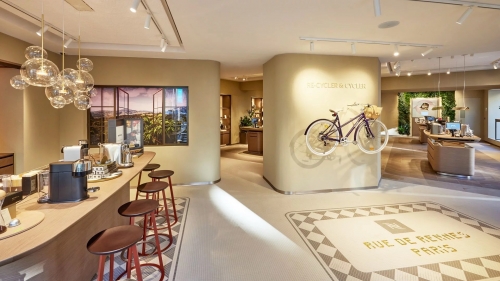 La boutique Nespresso du 55 Rennes, Paris 6. © Nespresso