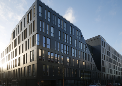 Helios à Massy, l'un des actifs notamment détenu par la SCPI Opportunités Europe (ex-Fructirégions Europe)