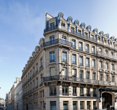 Le 14 Quatre-Septembre dans le 2e arrondissement de Paris. 