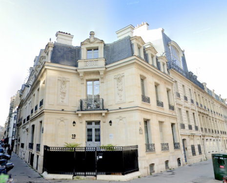 Le 19 Prony, Paris 17. © Google Maps