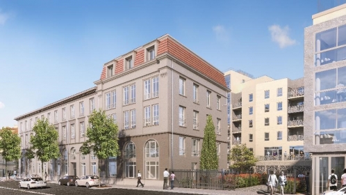 La future résidence Ovelia à Saint-Étienne. La future résidence Ovelia à Saint-Étienne.