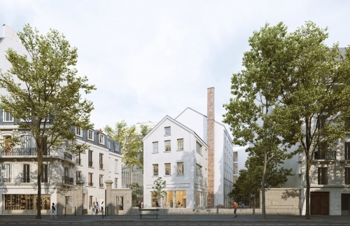 Le projet du 81 Voltaire à Paris 11. © Franklin Azzi Architecture Le projet du 81 Voltaire à Paris 11. © Franklin Azzi Architecture