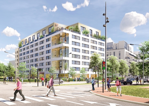 La deuxième résidence Kley à Cergy. 