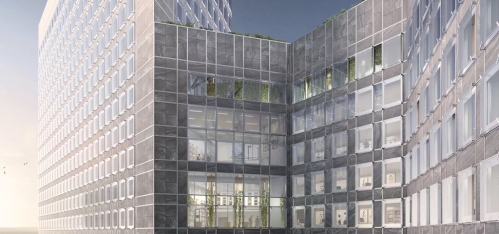 La tour Landscape, à La Défense. 