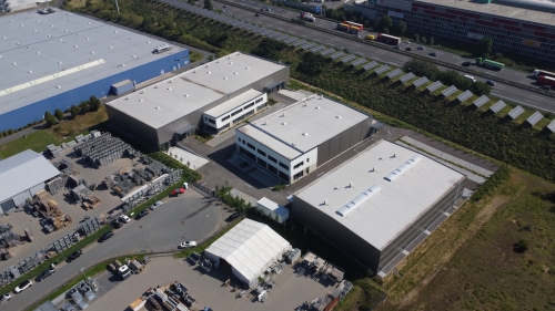 L'entrepôt de Weiterstadt. ©Four Parx