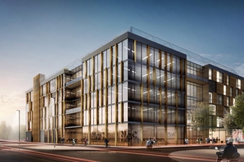 Le projet tertiaire Lab 21, à Romainville.