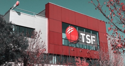 Le site de TSF, rue des Fillettes à Saint-Denis. 