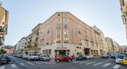 L'hôtel Apogia à Nice. 