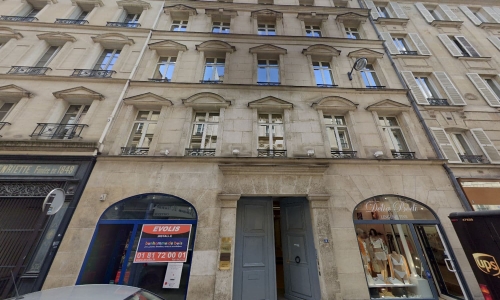 Le 3 rue Chauveau Lagarde dans le 8e arrondissement de Paris. 