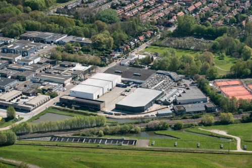 Le siège et site de production de Royal Sens près de Rotterdam