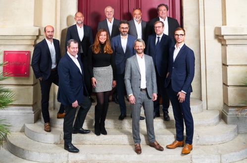 Le board de Catella France. 