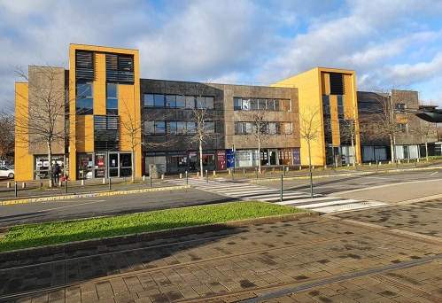 L'immeuble au Cardo, à Orvault près de Nantes, repris par un privé.
