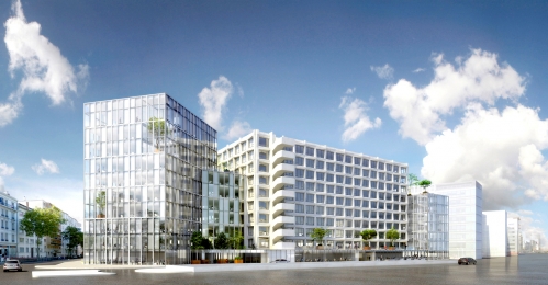 Le projet New Age à Lyon, repris pour le compte de la SCPI Notapierre au T3 2020. © Sogelym Dixence