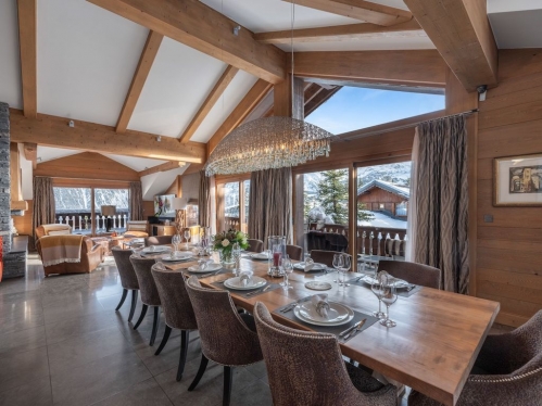 Le Chalet Jewel à Courchevel 1850. ©Courchevel Sotheby's Int. Realty