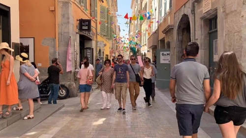 Le secteur de la Rue des Arts, Toulon.