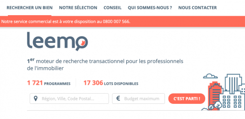 La plateforme Leemo. © DR