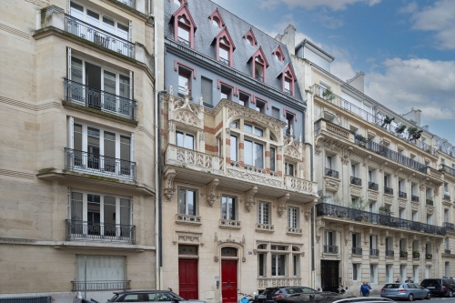 L'hôtel Walcher, au 117 Tour à Paris 16