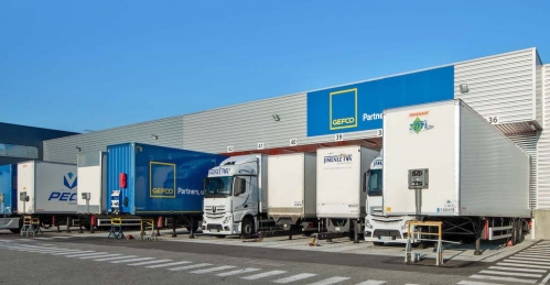 L'entrepôt de Gefco sur la Zac Eurocentre près de Toulouse. 