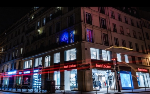 Les magasins Foot Locker et Sephora de la rue de Rivoli. DR 